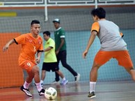 Tuyển futsal Việt Nam tập buổi đầu tiên tại Colombia